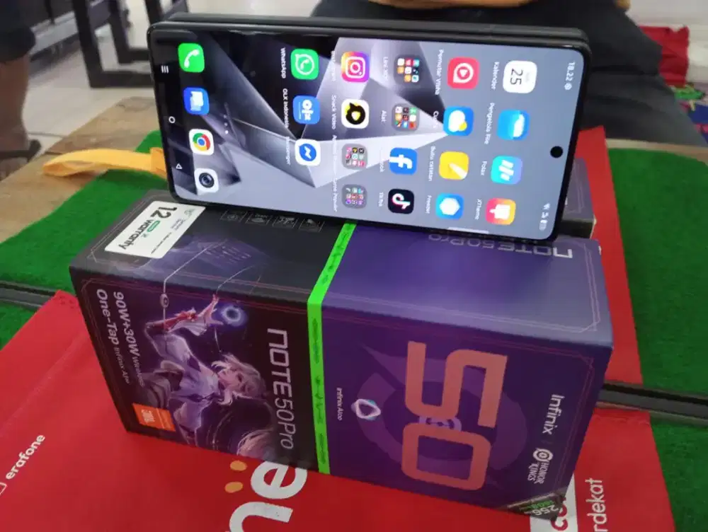 Infinix Note 50 Pro Ram 8/256 Gb mulus tanpa minus lengkap original