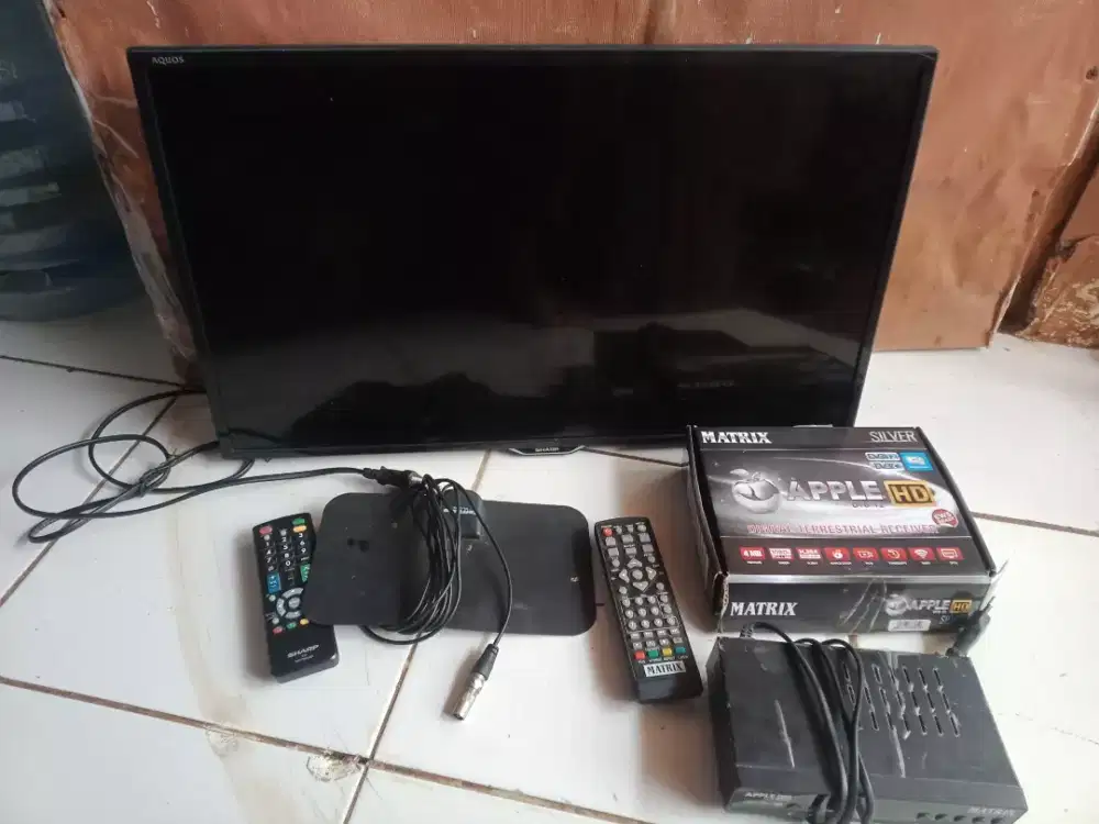 Jual TV merk Sharp dan STB