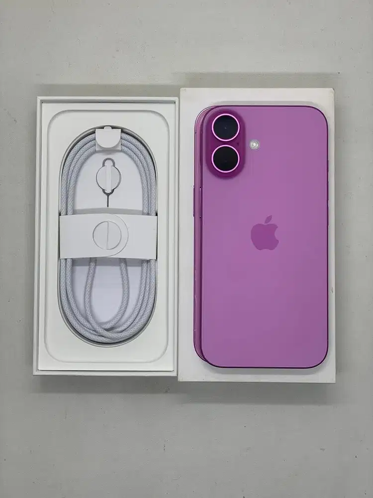 iPhone 16 128GB Resmi ex iBox Pink