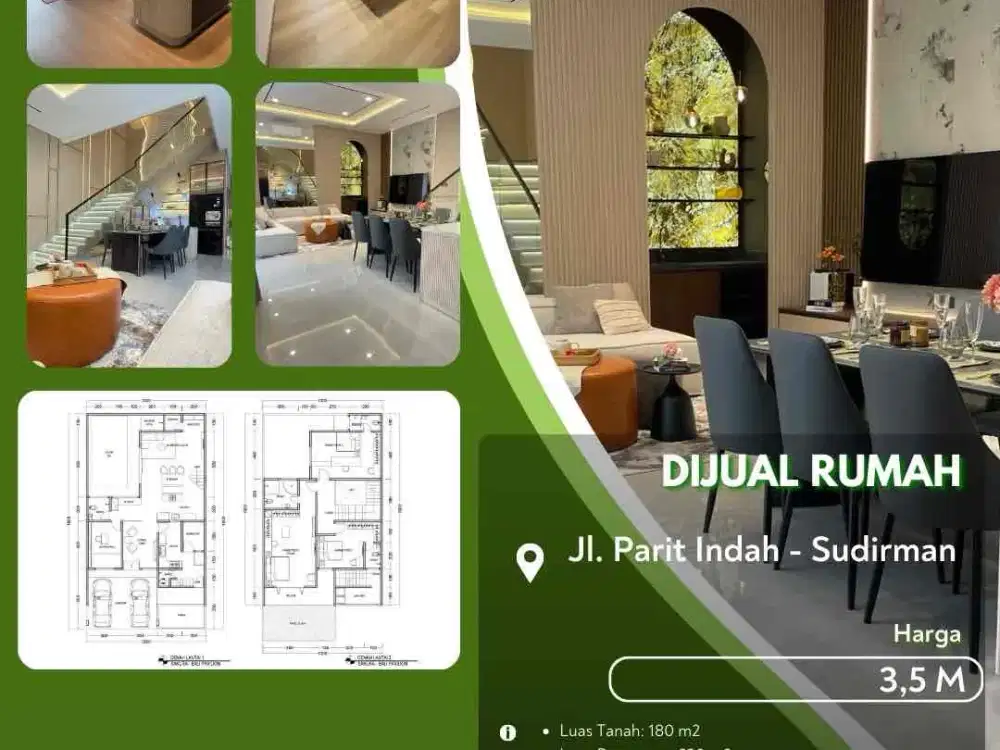 Dijual Rumah Mewah Cluster Parit Indah Promo Harga Special Pekanbaru Kota!