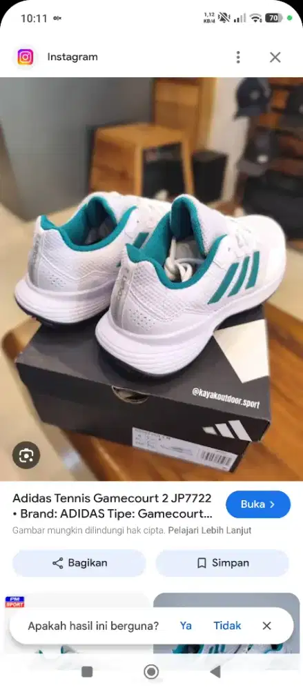sepatu Adidas Game Court 2