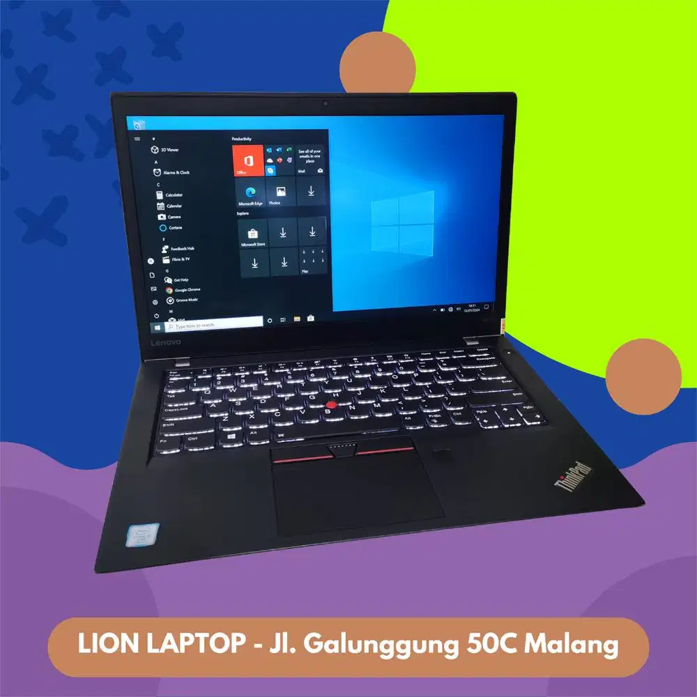 Core i5 Gen 7 RAM 8GB SLIM TOUCHSCREEN Lenovo Thinkpad T470s [04|05]