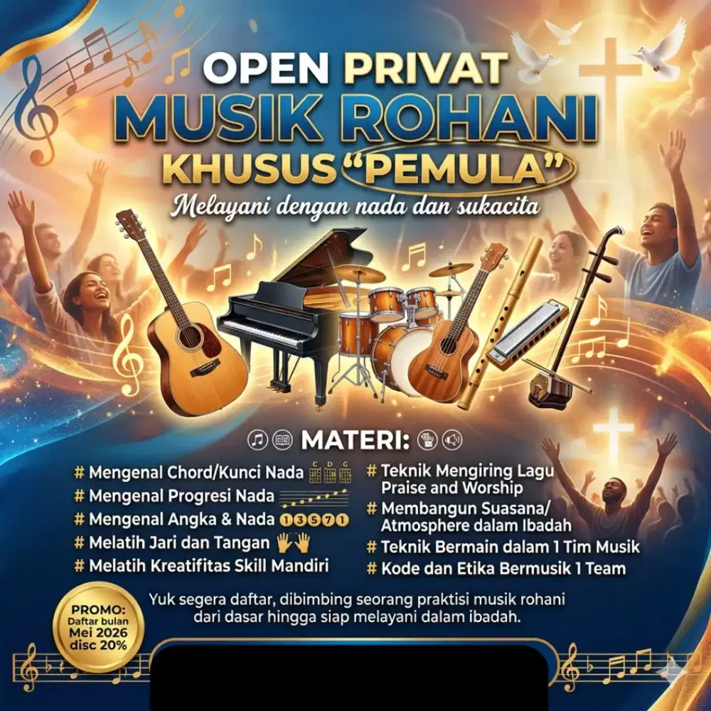 Kursus privat belajar musik
