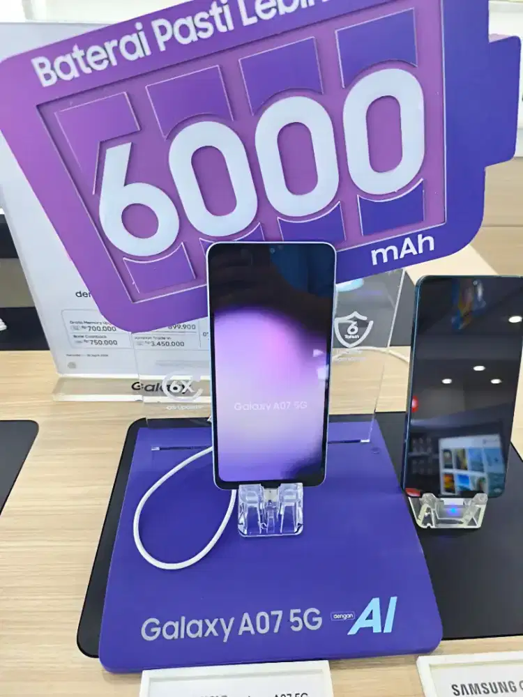 Samsung A07 5G.Cicilan murah hanya dengan KTP saja.