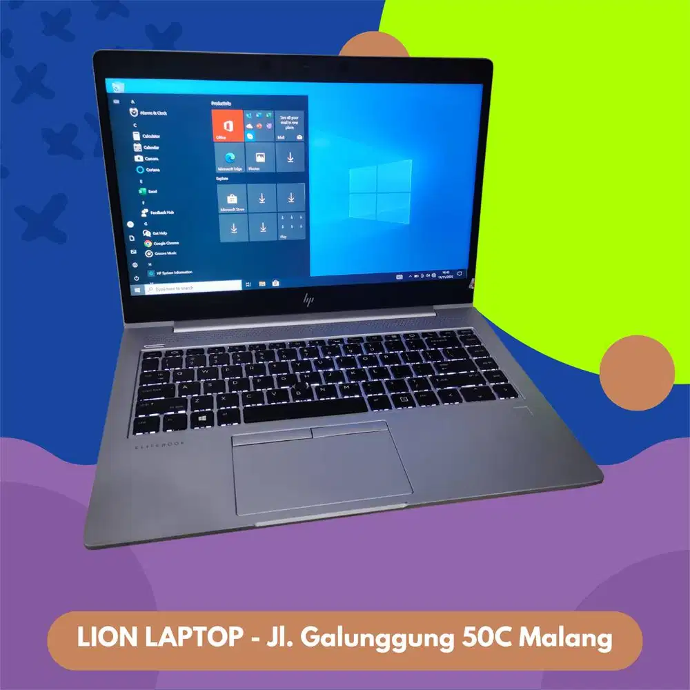 FUll Aluminium Body Core i7 gen 8 8/256 HP Elitebook 840 G6 [04|05]