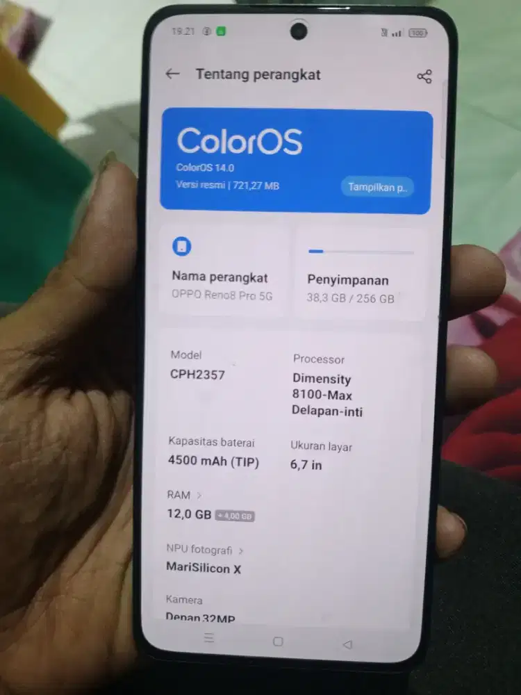 Oppo Reno 8pro 12/256