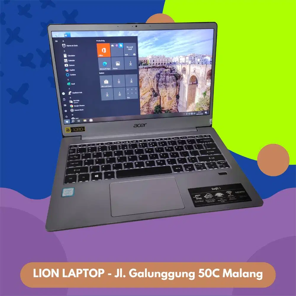 Super Slim Core i5 Gen 8 8/25 Acer Swift 3 SF313-51 [04|05]