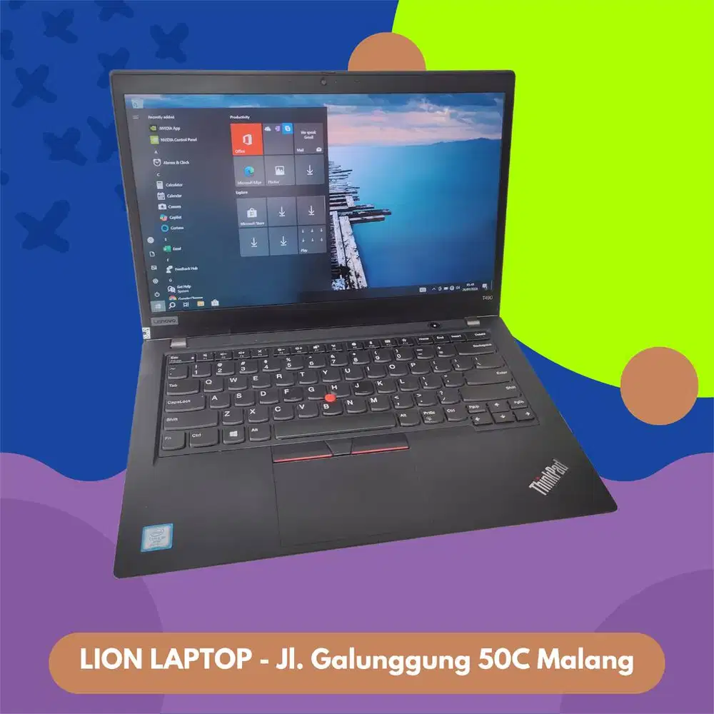 Double VGA NVIDIA Core i5 8/256 Slim Lenovo Thinkpad T490 [04|05]