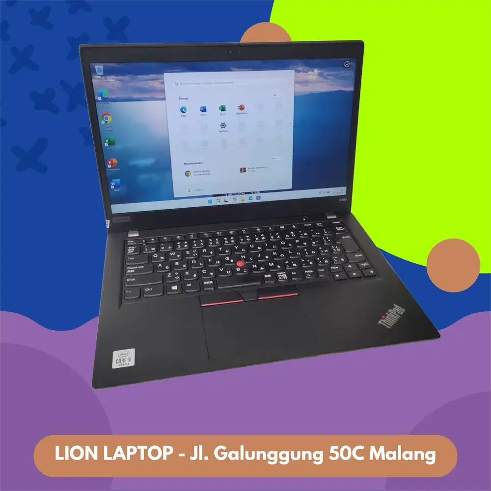 i5 GEN 10 Murah RAM 8GB Lenovo Thinkpad X390 [04|05]