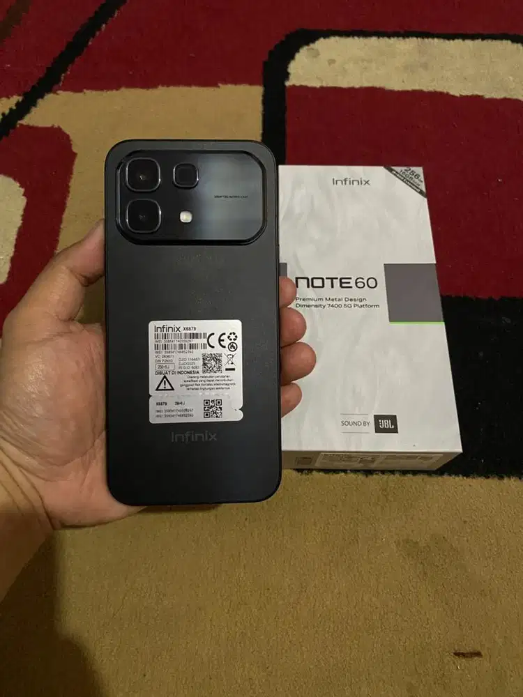 BISMILLAH INFINIX NOTE 60 5G RAM 8/256 FULSET MULUS