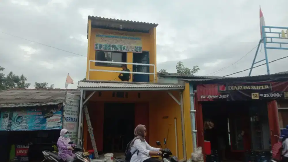 Dijual Murah Kios 2 lantai pinggir jalan ramai sangat strategis