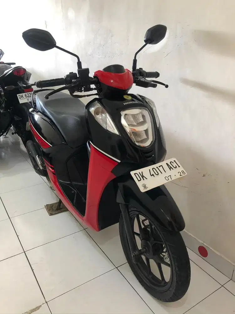 Honda Genio Th.2019 Merah hitam!!