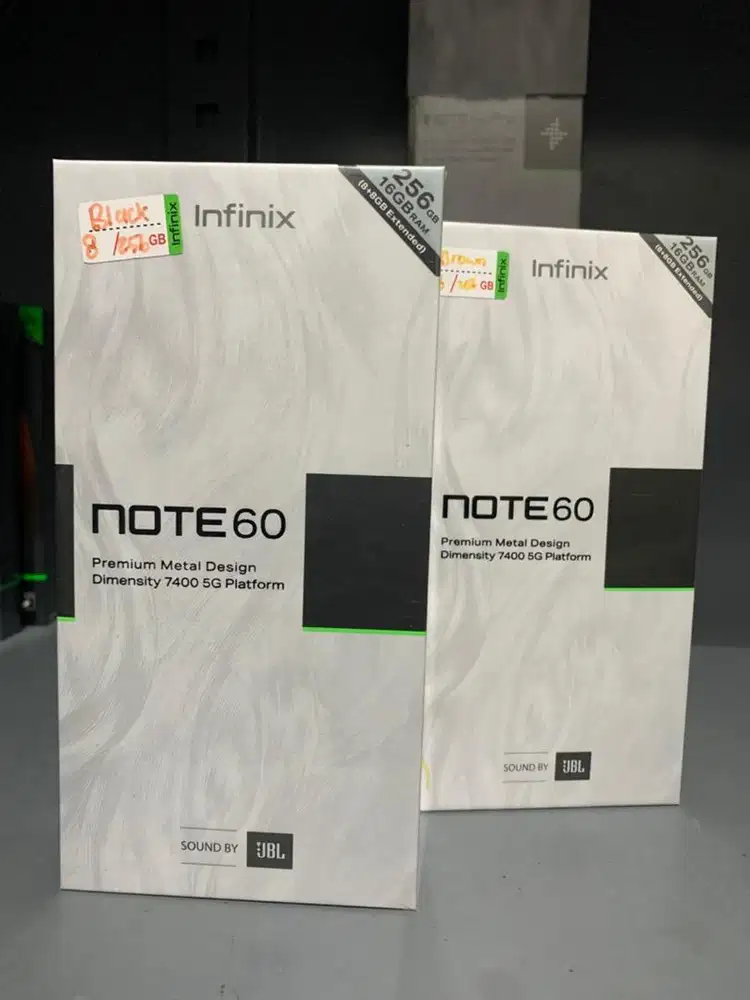 READY INFINIX NOTE 60 5G 8/256