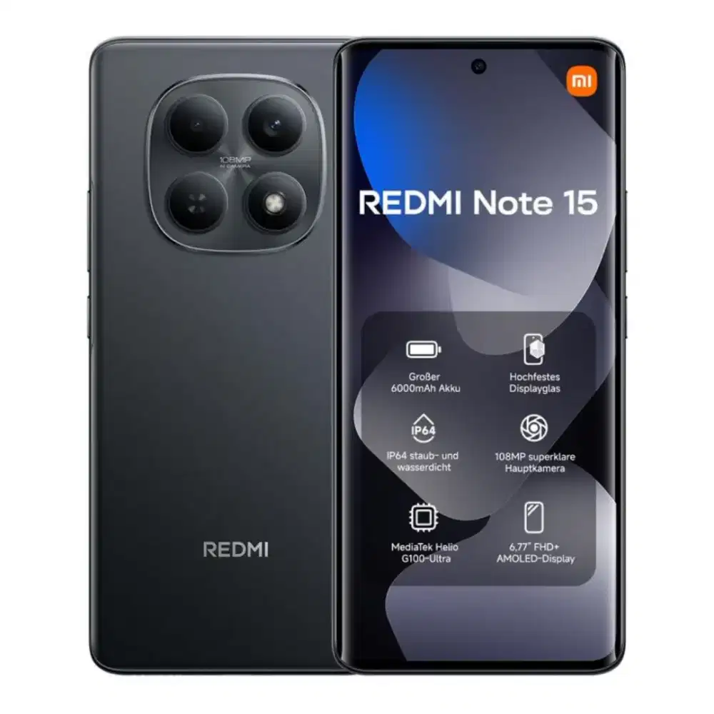 Redmi Note 15 4G Black
