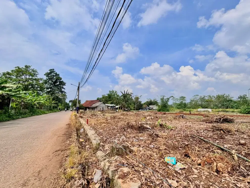 Tanah Kavling Murah 10 Menit Stasiun Jatake, SHM