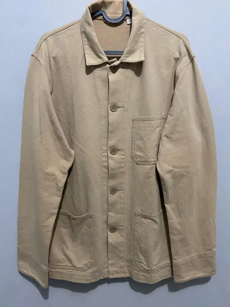 Outer Uniqlo Chori Jacket Khaki Cream