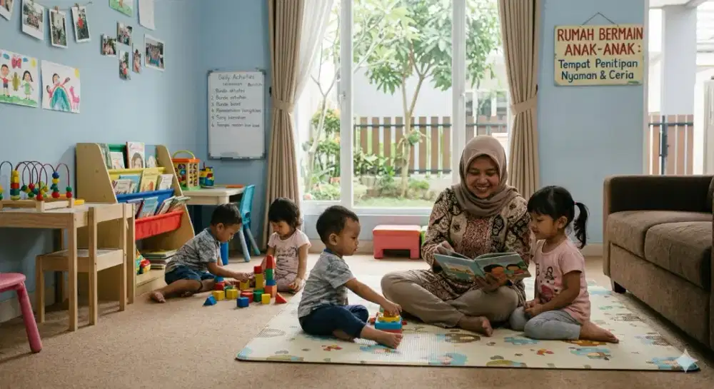 Jasa penitipan anak umur 1thn sampai 5thn