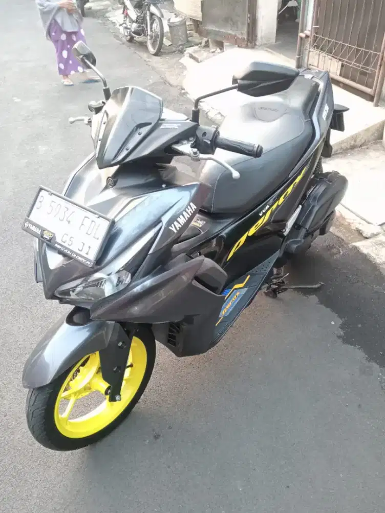 Aerox 2021 baru ganti plat 2031
