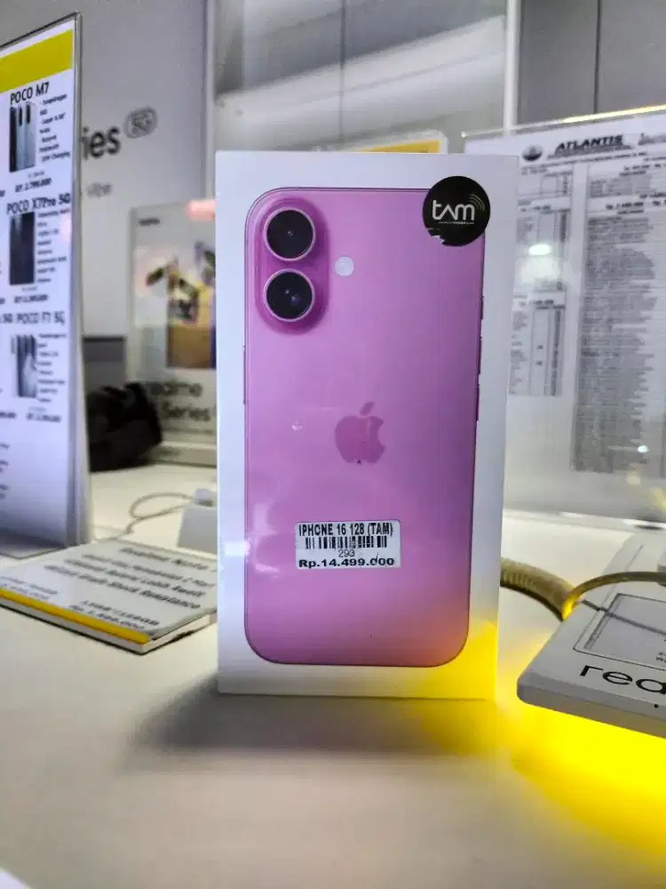 iPhone 16 128 GB ATLANTIS DAHSYAT