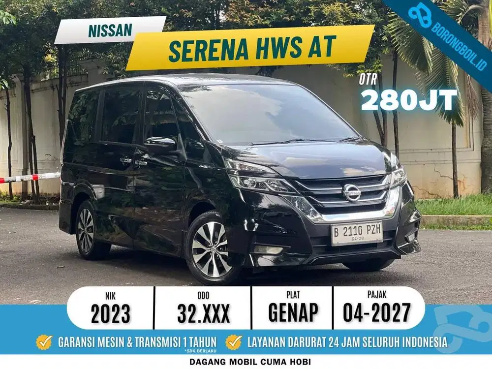 NISSAN SERENA HWS C27 CVT 2023 HITAM