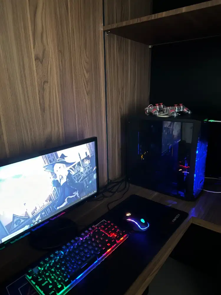 for sale , dijual pc / komputer include monitor mouse dll.