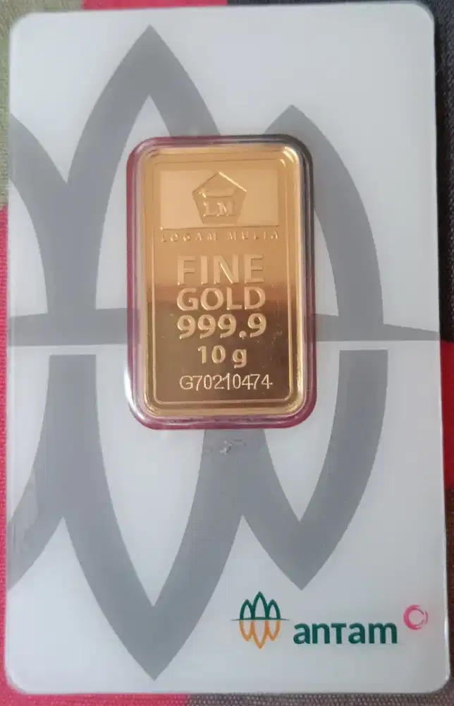 Jual LM antam 10gr certy redmark