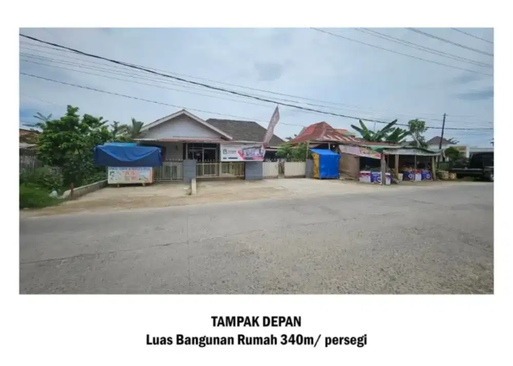 Dijual Rumah Pinggir jalan