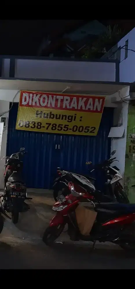 Disewakan Kios Tempat Usaha di Kemayoran Sumur Batu jakarta Pusat