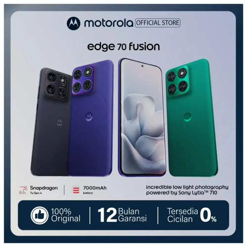 Motorola Edge 70 Fusion Promo Terbaru