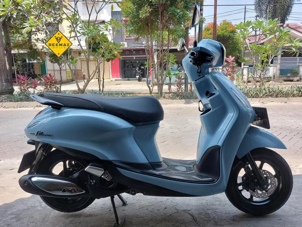 (DP 500 Rb)‼️ Yamaha Grand Filano Neo Biru Mulus 2023 Cash / Kredit
