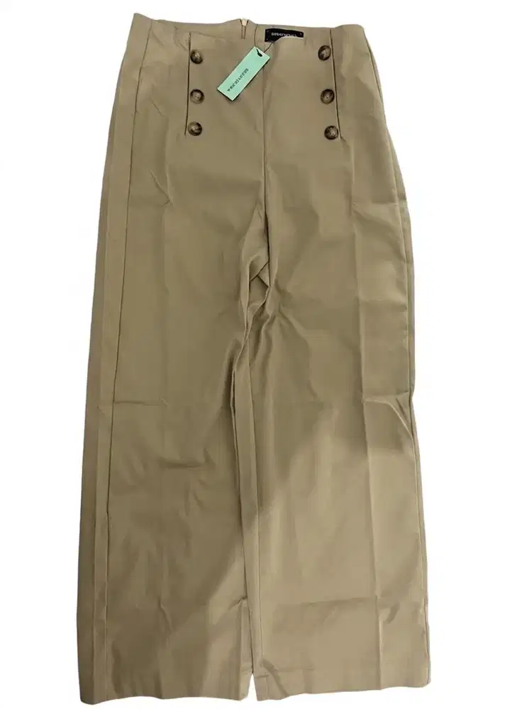 Celana Kulot High Waist Model Sailor