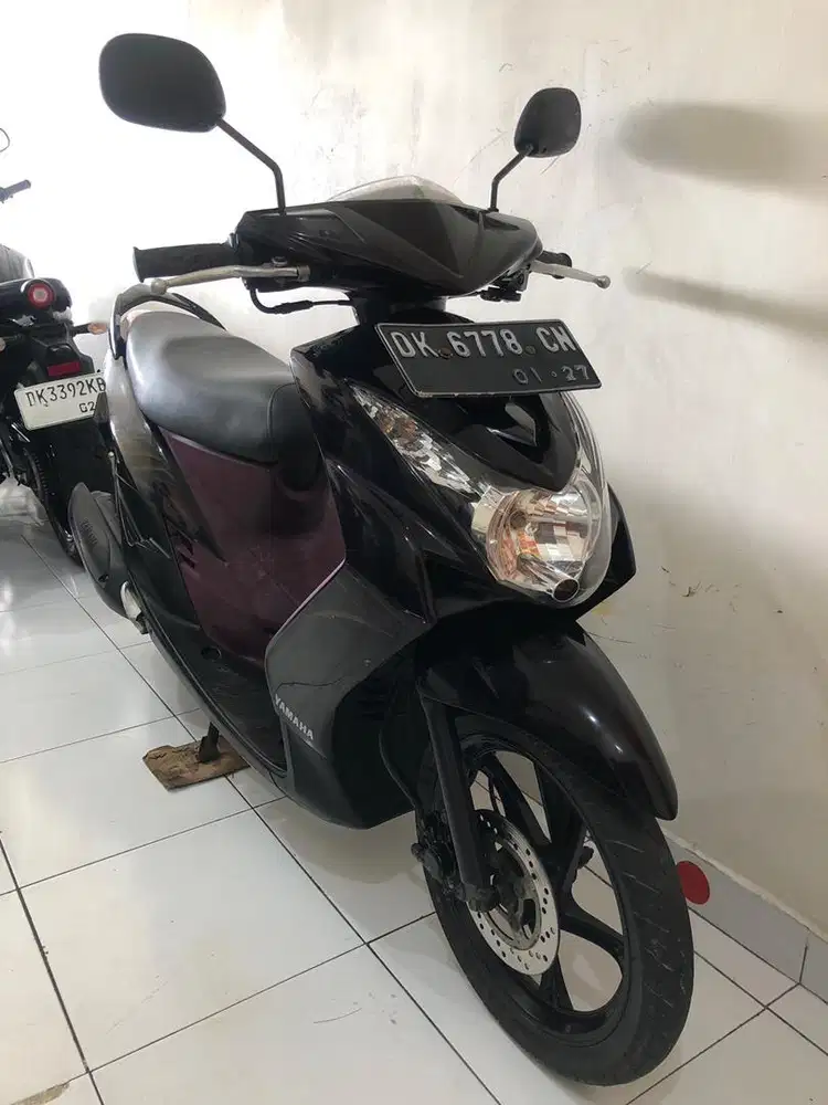 Yamaha Mio Soul Th.2012 Orisinil Black Cerry!!