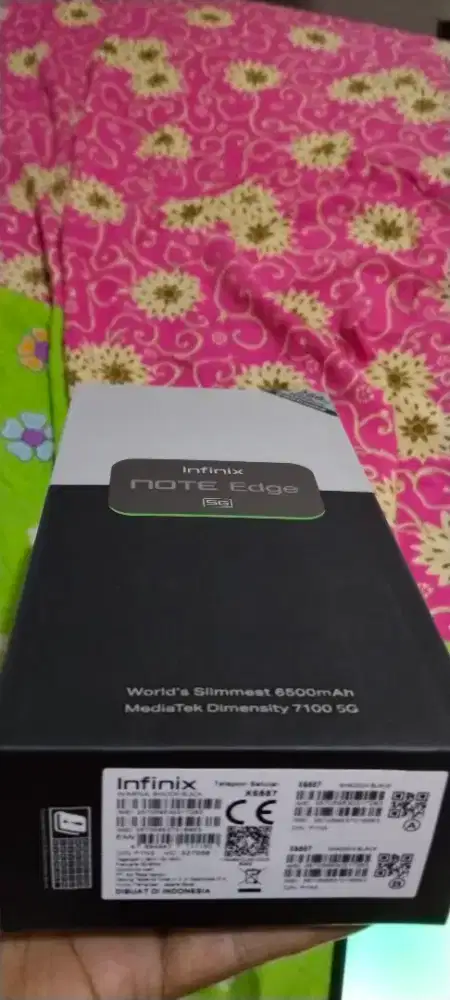 Infinix note edge 5G 8/256GB BNOB