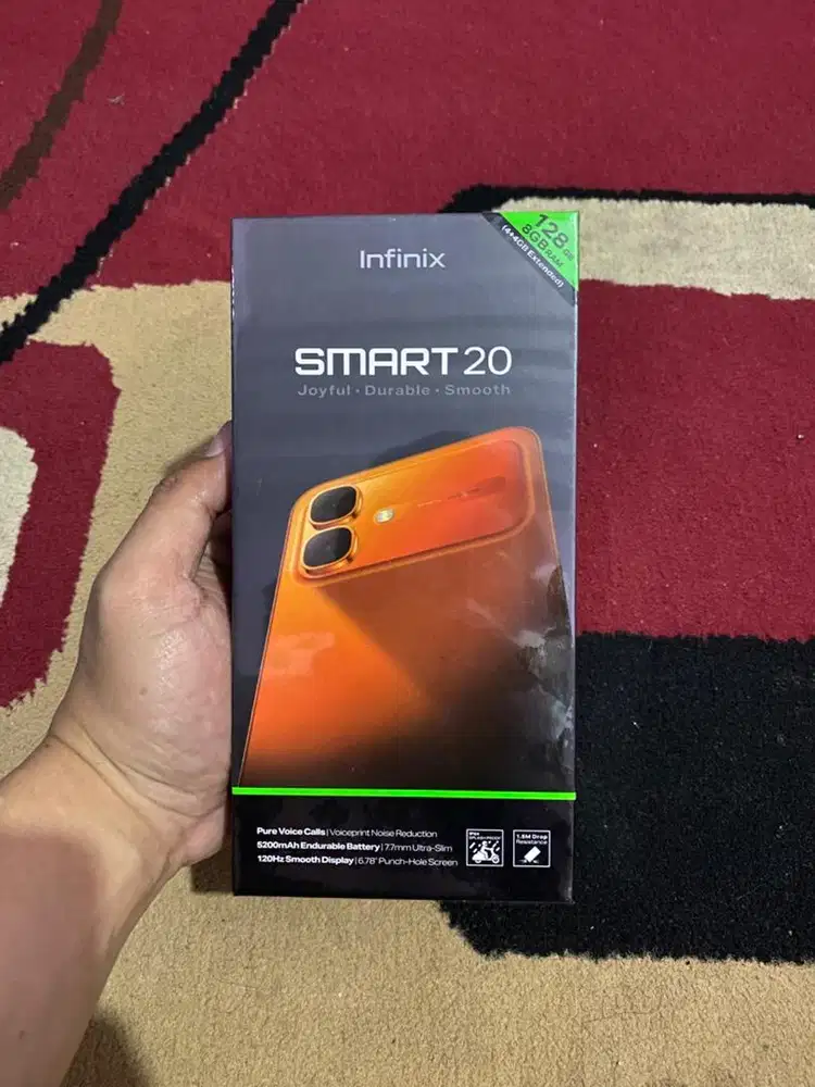 BISMILLAH INFINIX SMART 20 RAM 4/128 (BARU SEGEL BOX)