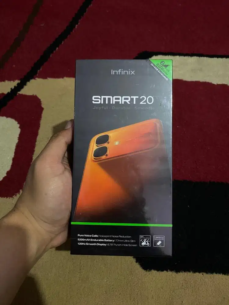 BISMILLAH INFINIX SMART 20 RAM 4/64 SEGEL BOX BARU