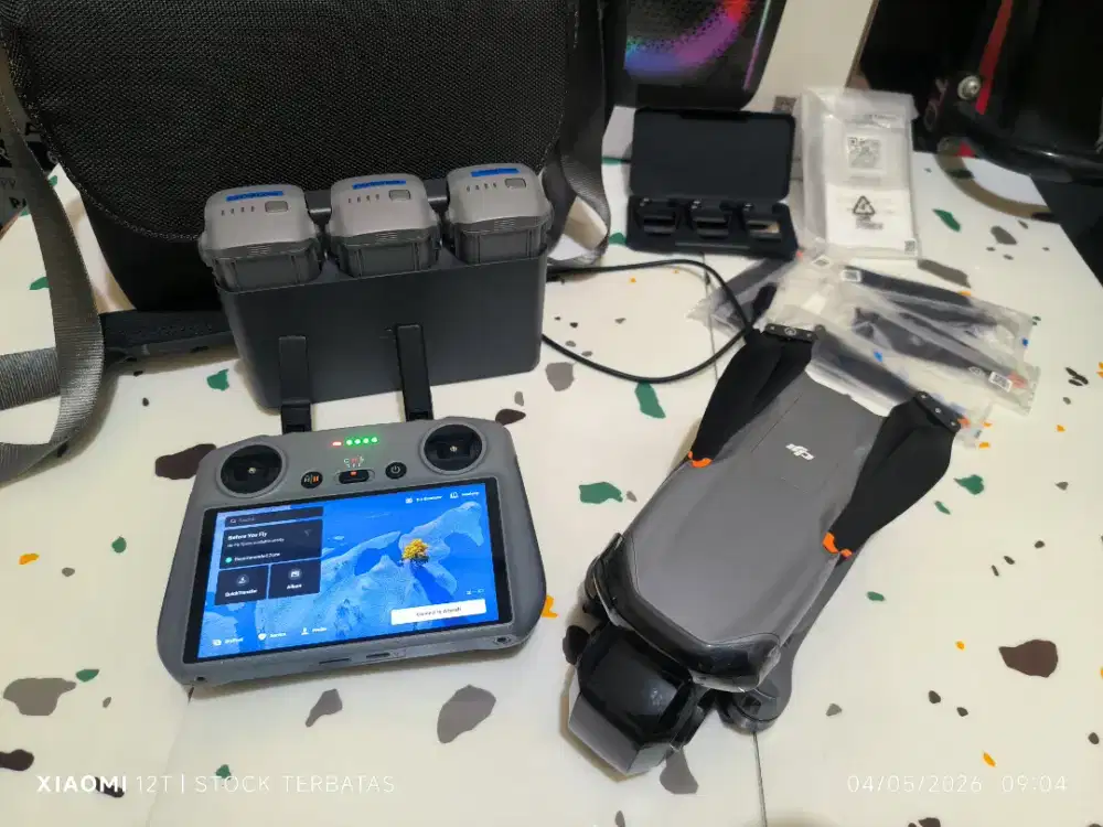 DRONE DJI AIR 3s COMBO 3 BATRE MULUS NORMAL CC RENDAH