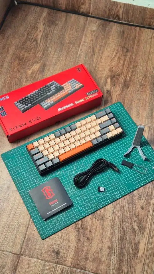Mechanical Keyboard Gamen Titan Evo 65% 3 Connection