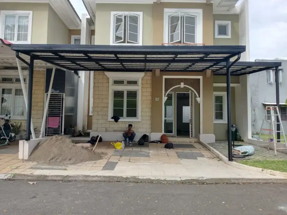 Kanopi atap baja ringan
