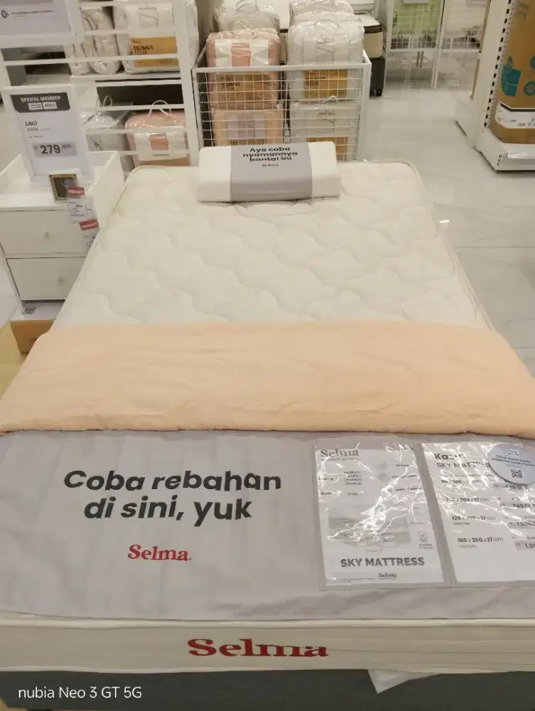 SKY KASUR SPRINGBED 120