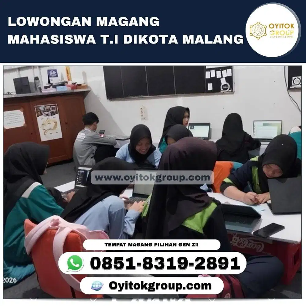 LOWONGAN MAGANG MAHASISWA T.I DIKOTA MALANG
