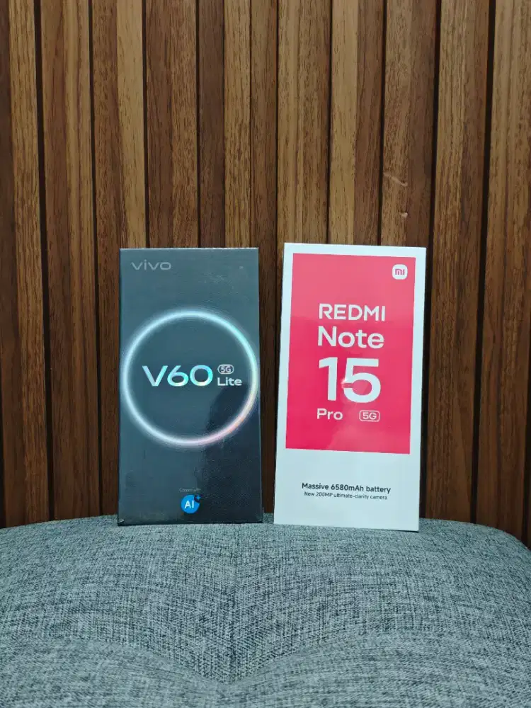 Xiaomi Note 15 Pro Vivo V60 Lite