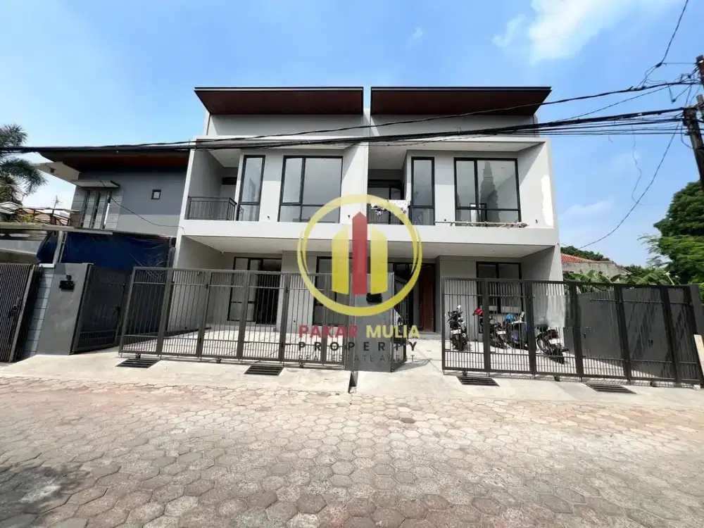 Rumah Baru 2 Lantai Minimalis Modern Dekat Marnat Akses Tol Pasteur