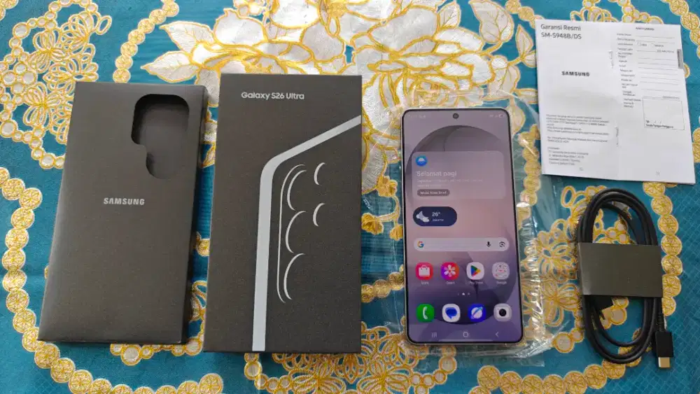 Samsung S26 Ultra 16/1tb Fullset Bergaransi Resmi Not s24 s25 plus