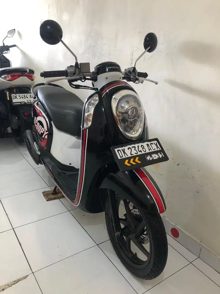 Honda Scoopy Th.2016 Hitam putih!!
