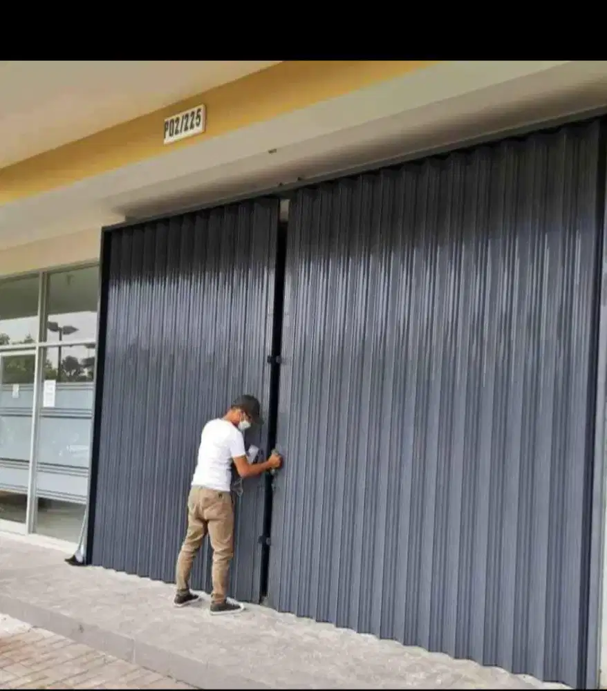 Pintu ruko folding gate