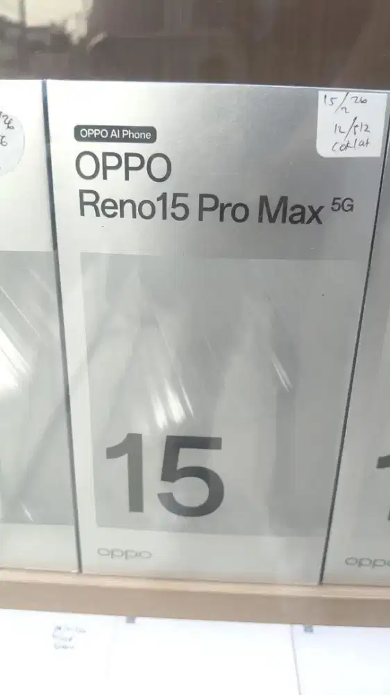 STOK READY] OPPO RENO 15 PRO MAX 12/512 GB–RESMI (BONUS VOUCHER 500rb)