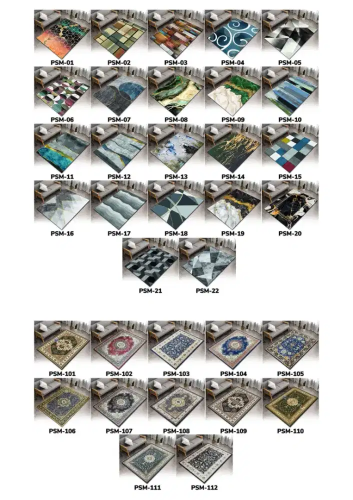 Karpet Pavo PSM - Karpet Lantai - Karpet PSM Motif Elegan