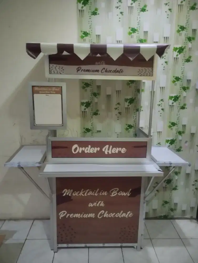 Booth Portable atau Meja lipat Dagang