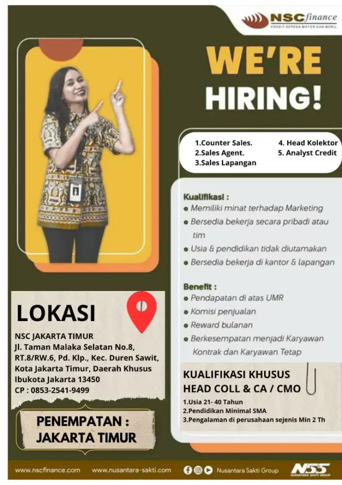 Loker Nsc Finance