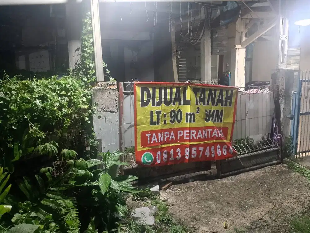 DIJUAL TANAH PONDOK UNGU PERMAI